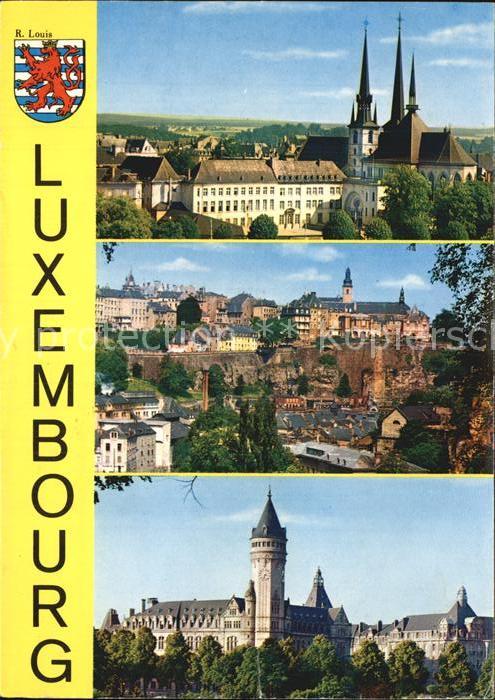 LUXEMBOURG  Luxemburg Cathedrale Caisse d´Epargne