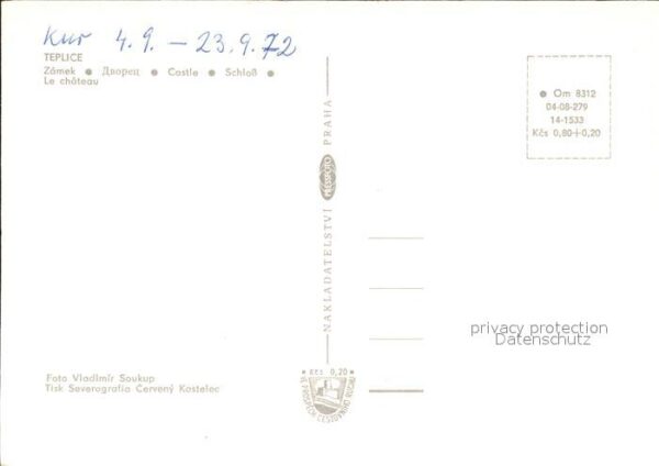 Teplice Zamek Schloss – Bild 2