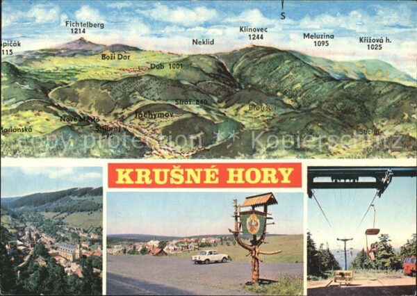 Krusne Hory Fichtelberg Klinovec Neklid Bozi Dar Ja