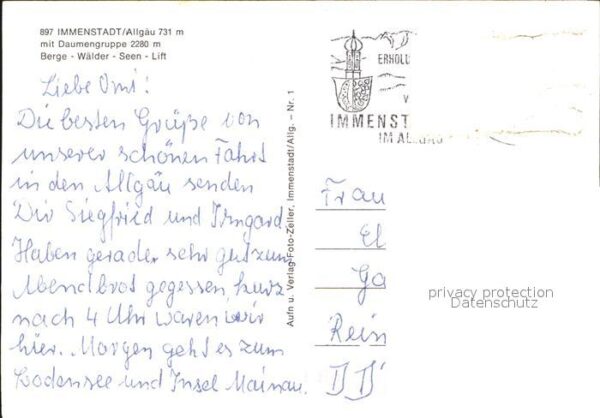 Immenstadt Allgaeu Breitenberg Kastenköpfe Rotspitze Daume – Bild 2