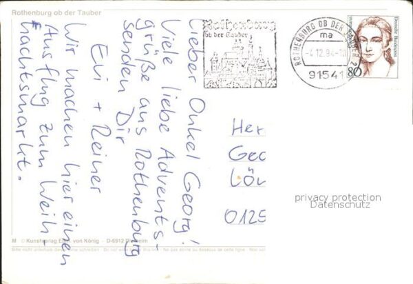 Rothenburg Tauber Ortsansichten – Bild 2