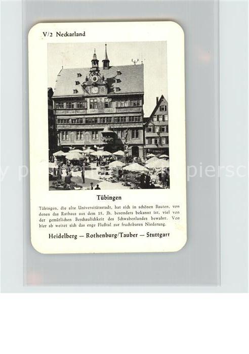 Tuebingen Neckarland Heidelberg-Rothenburg/Tauber