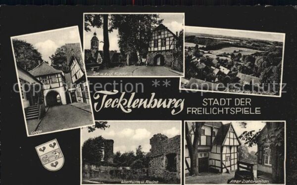 Tecklenburg Stadt der Freilichtspiele Legge Tor Kir