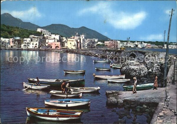 Ischia Ponte Kaimauer Hafen