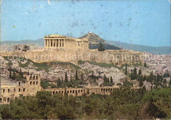 Athen Griechenland Akropolis Antike Stätte