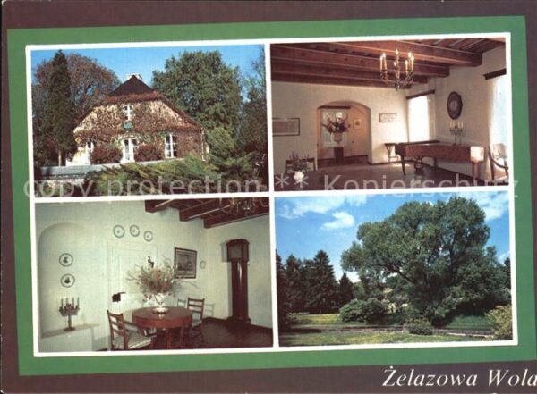 Zelazowa Wola Dworek Fryderyk Chopin Geburtshaus Komp