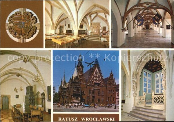 Wroclaw Rathaus Innenansichten