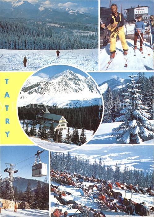 Tatry Vysoke Gebirge Wintersport in der Tatra Berghotel Kabi