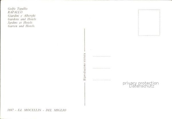 Rapallo Giardini e Alberghi Gärten und Hotels – Bild 2