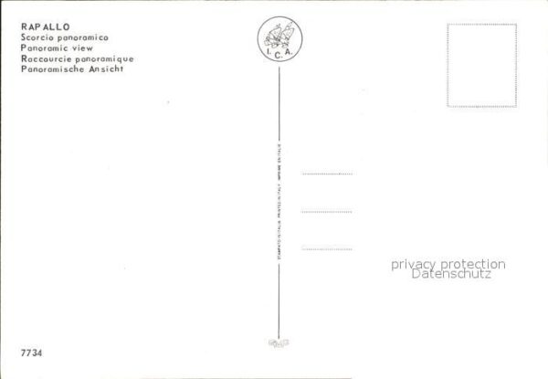 Rapallo Panorama Uferstrasse Hafen – Bild 2