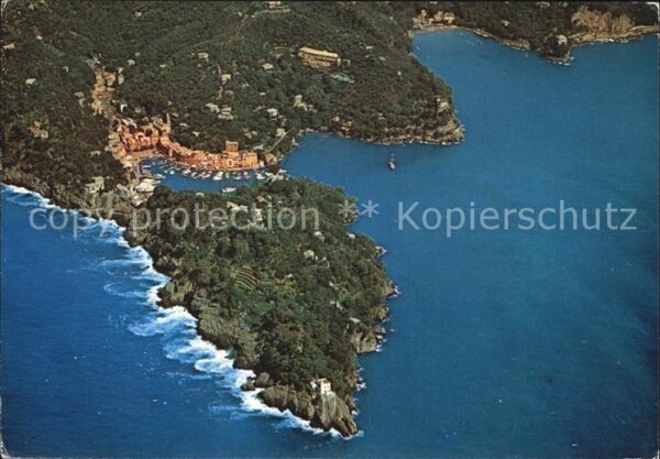 Portofino Liguria Veduta aerea