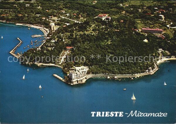 Trieste Castello di Miramare Schloss Fliegerauf