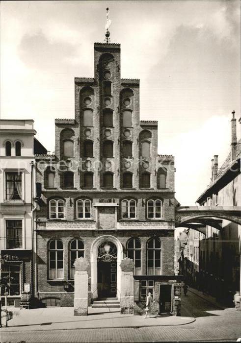 Luebeck Haus der Schiffergesellschaft anno 1535