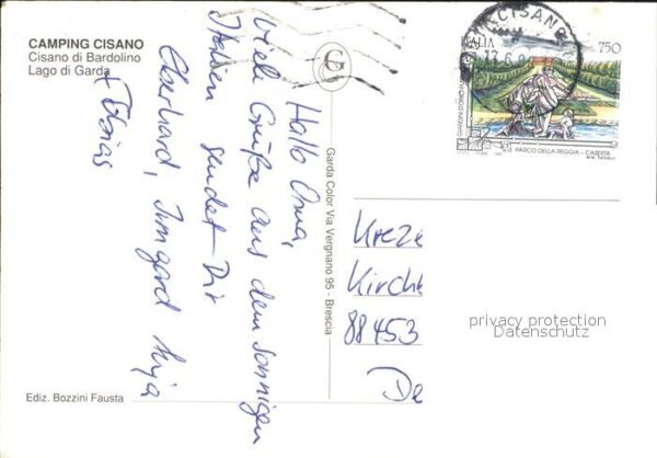 Cisano Lago di Garda Campeggio Cisano Camping Gardasee Sonne – Bild 2