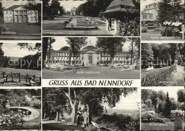 Bad Nenndorf Schlösschen Park Sonnengarten Hotel Esp