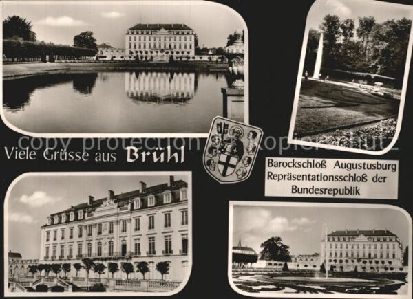 Bruehl Rheinland Barockschloss Augustusburg Repräsentati
