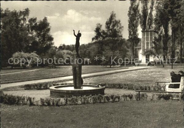 Bad Rothenfelde Wittekindsprudel mit Märchenbrunnen Kup