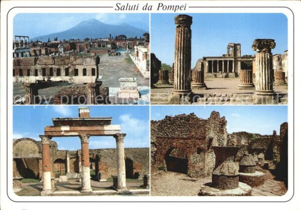 Pompei Antike Stätte Ruinen