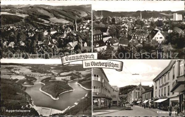 Gummersbach Fliegeraufnahme Aggertalsperre Kaiserst