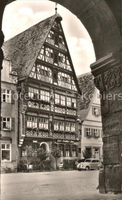 Dinkelsbuehl Hotel Deutsches Haus