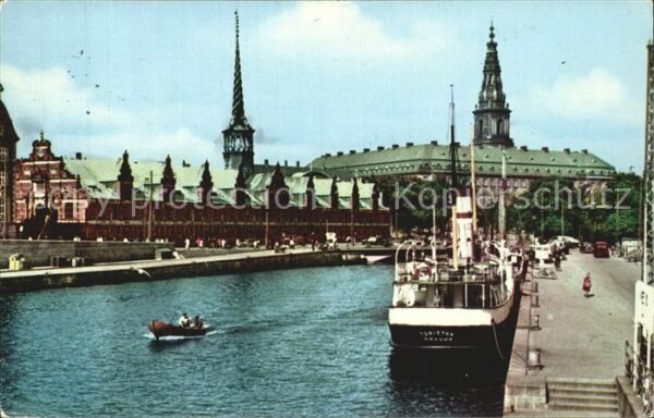 Kopenhagen La Bourse et le Palais de Christiansbor