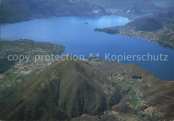 Lago Maggiore Fliegeraufnahme