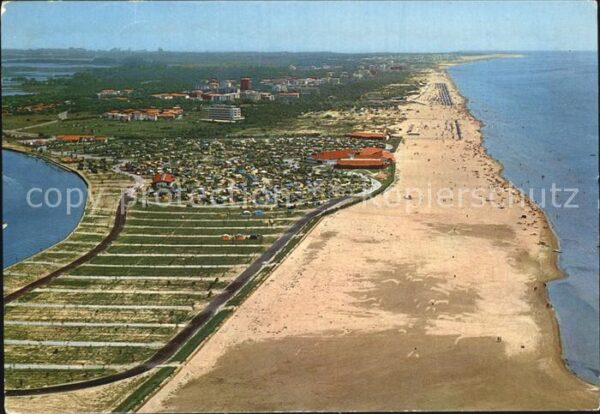 Bibione Fliegeraufnahme Camping Capalanga