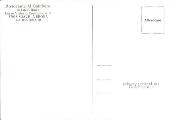 Verona Veneto Ristorante Al Gambero – Bild 2