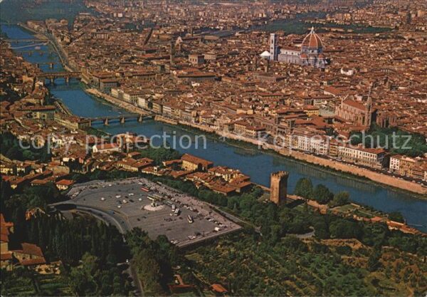 Firenze Florenz Fliegeraufnahme