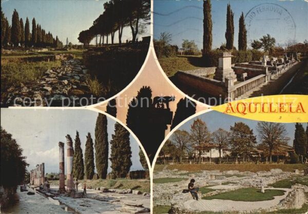 Aquileia Aquileja Porto Romano Sepolcreto