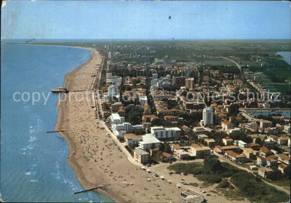 Lignano Fliegeraufnahme Strand