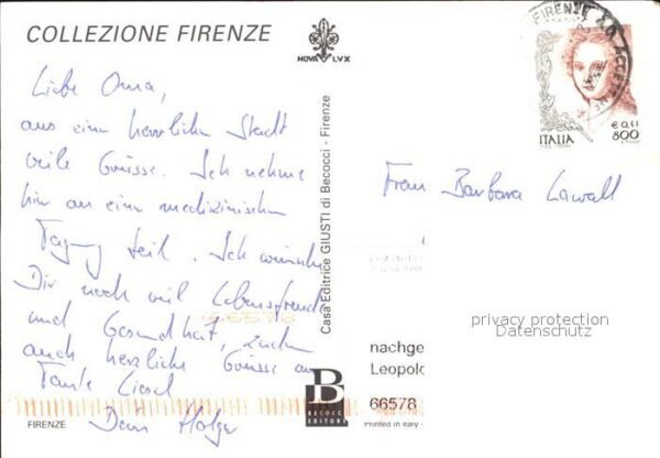 Firenze Florenz Kathedrale Franziskanerkirche Gesamtans – Bild 2