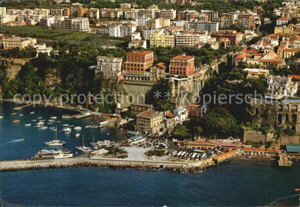 Sorrento Campania Fliegeraufnahme