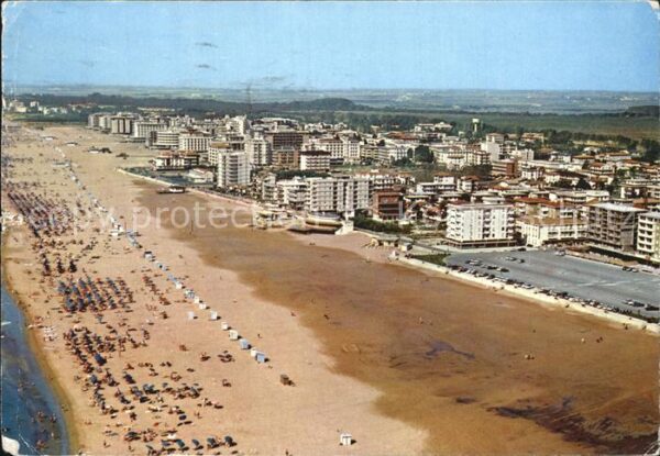 Lido di Bibione Fliegeraufnahme Strand