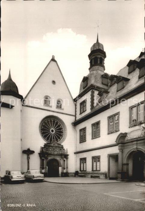 Koblenz Rhein Jesuitenkirche Stadthaus
