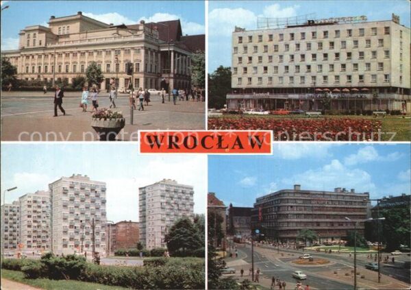 Wroclaw Gmach Opery Hotel Panorama Ulica Jozefa
