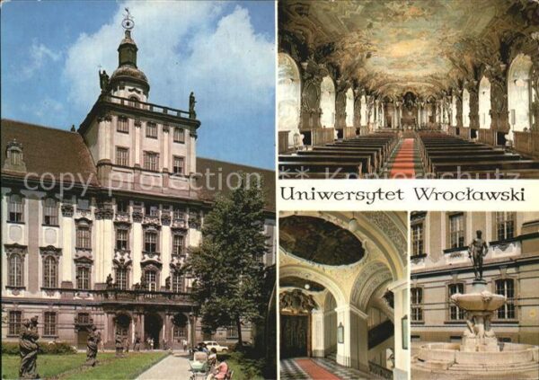 Wroclaw Uniwersytet im Boleslawa Bieruta Barock