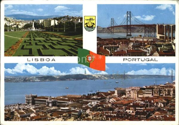 Lisboa Park Brücke Stadtblick