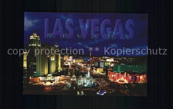 Las Vegas Nevada bei Nacht
