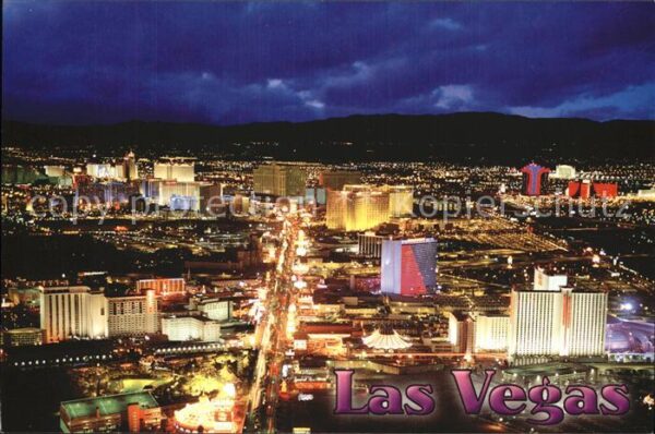Las Vegas Nevada bei Nacht