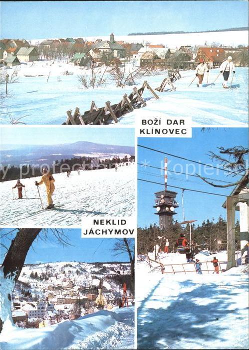 Krusne Hory Bozi Dar Klinovec Neklid Jachymov