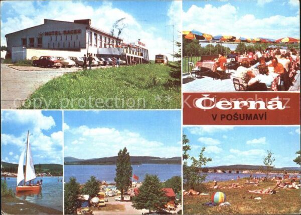 Cerna v Posumavi Hotek Racek Strandpartien