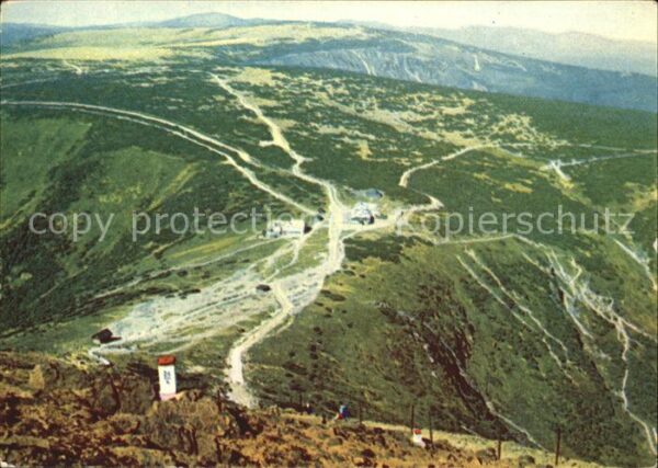 Karkonosze Fliegeraufnahme