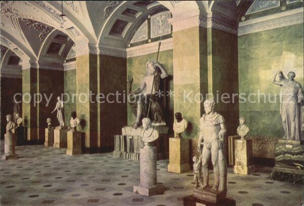 Leningrad St Petersburg State Hermitage New Hermitage A Hall