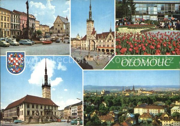 Olomouc Moravy Radnice namesti Miro Mesto zdobi