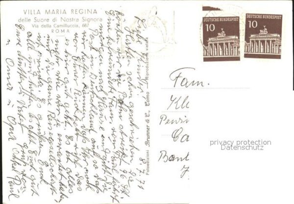 Roma Rom Villa Maria Regina delle Suore di Nostr – Bild 2