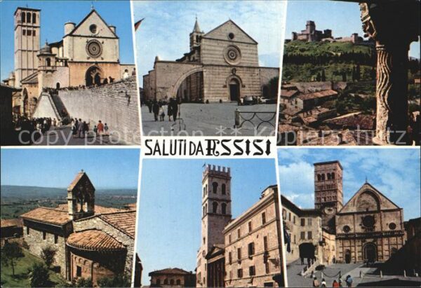 Assisi Umbria Kirchen Schlösser