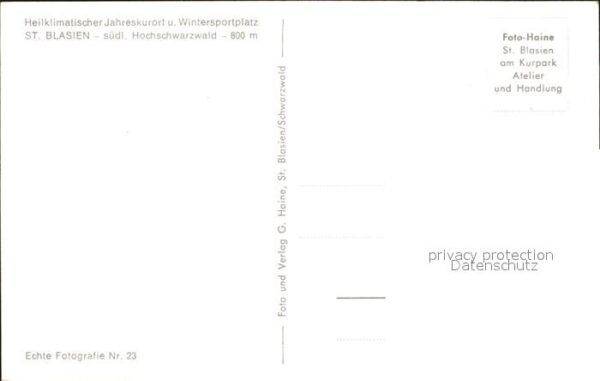 St Blasien Fliegeraufnahme mit Höchenschwand und S – Bild 2