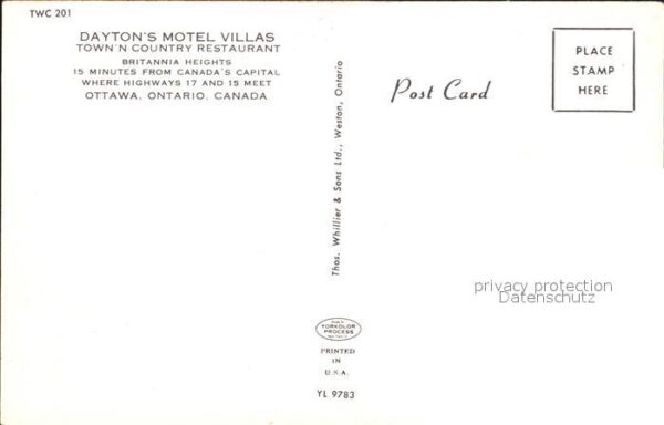 Ottawa Ontario Daytons Motel Villas – Bild 2