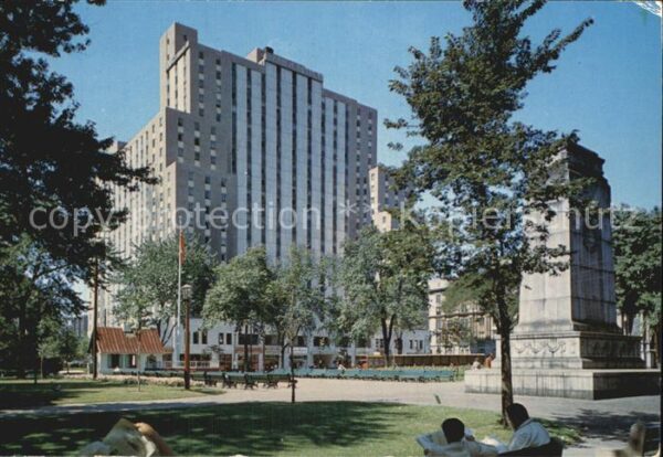 Montreal Quebec Sheraton Laurentian Hotel from Dominion
